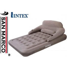 Divano Letto Gonfiabile Intex Airbed con porta bevande 