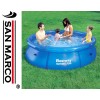 Piscinetta Bestway Fast set rotonda 244x66 cm