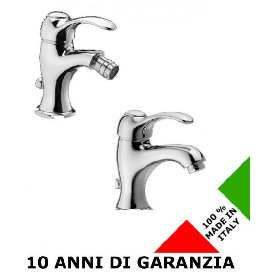 2 Rubinetti per lavabo e bidet Lares Effepi 