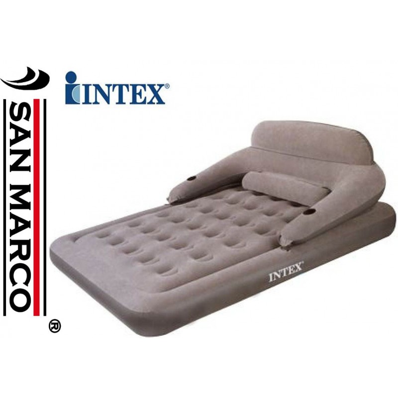 Intex Divano letto queen size gonfiabile estraibile divano letto