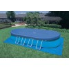 Telo di copertura per piscine ovali da 550x305 cm 