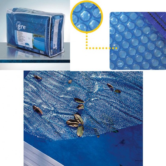 Copertura isotermica per piscine a forma di otto da 500X340