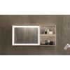 Specchio bagno Pozzi Ginori 60x135 cm Citterio sabbia