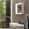 Specchio bagno Pozzi Ginori Citterio 60x120 cm sabbia