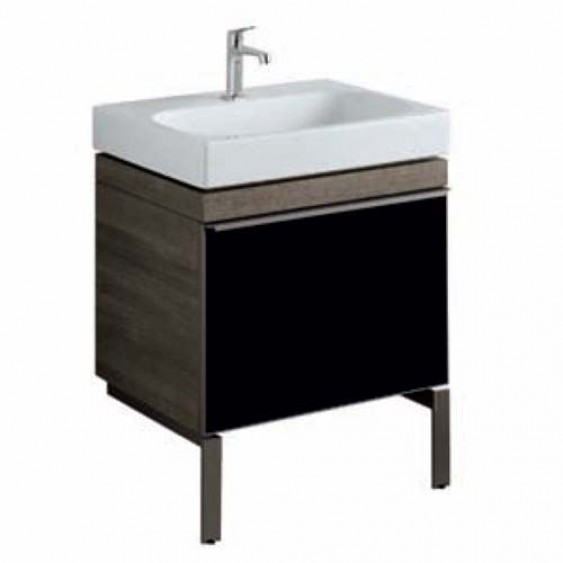 Mobile lavabo Pozzi Ginori Citterio 59x51x56 cm fumè