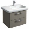 Mobile bagno lavabo Pozzi Ginori Fast 40x60 cm grigio