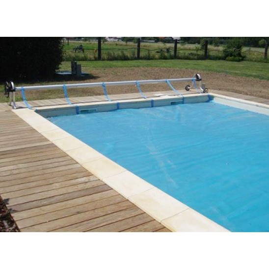 Rullo avvolgitore per piscine interrate  Gre fino ad una larghezza di 5,5 mt.