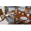 Tavolo da giardino ovale allungabile in legno d'acacia Malaga, 200/280 x 110 cm