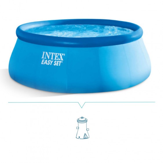 Piscina fuori terra Intex Easy Set 457x84 cm