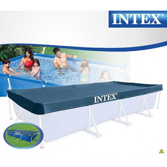 Telo di copertura per piscine frame Intex 460x226cm