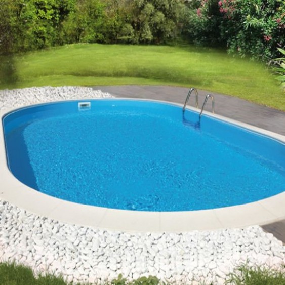 Piscina ovale da giardino 630x360x120 cm