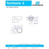 Sanitari bagno Geberit Fantasia 2 sospesa rimfree