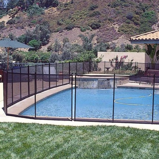 Barriera di sicurezza per bambini per piscine interrate 