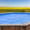 Copertura isotermica per piscina ovale 500x300