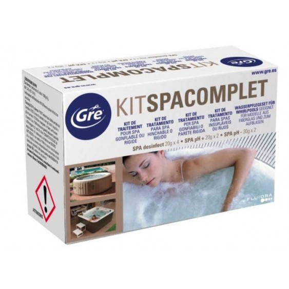 Kit prodotti chimici per piscina Spa Gre