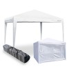 Tenda gazebo da esterno Easy 3x3 con pannelli laterali