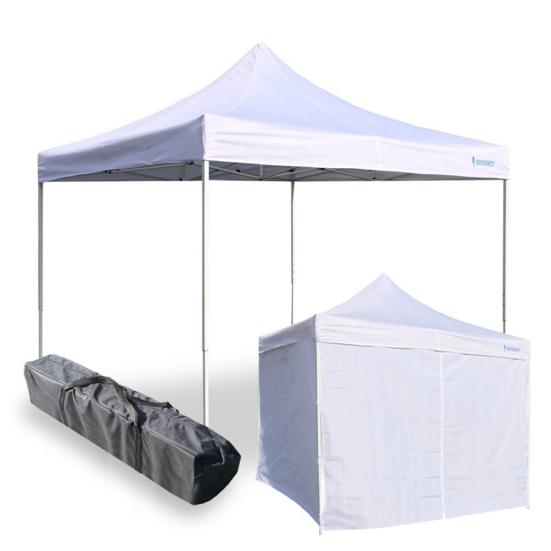 Tenda gazebo impermeabile 3x3m con teli laterali