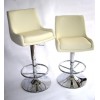 2 Sgabelli bar easy chair imbottiti color crema