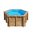 Piscina fuori terra Lili Gre in legno 280x107 cm