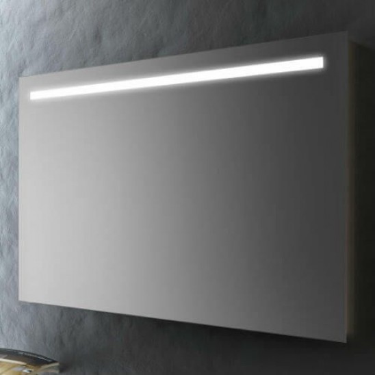 Specchio Filo lucido 90x60 cm illuminato a LED 