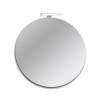 Specchio bagno rotondo con lampada led 60 cm