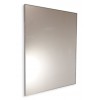Specchio bagno personalizzato su misura con cornice cromata lucida
