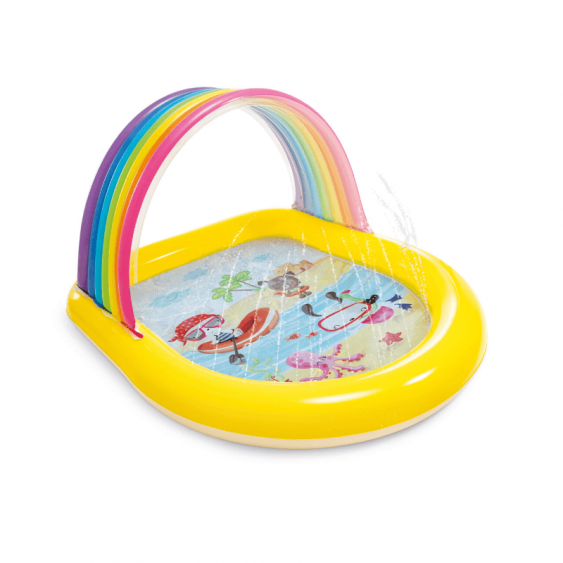 Piscina gonfiabile Intex per bambini con parasole