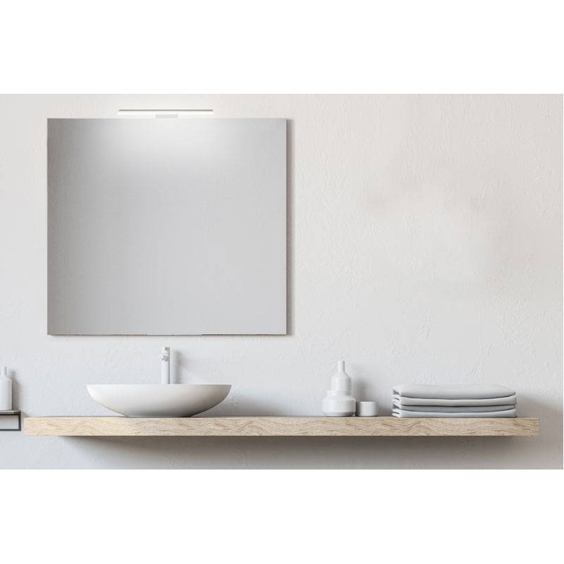 Specchio bagno 70x100 cm con luce led touch