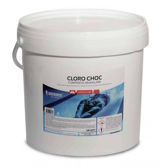 Cloro granulare Shock Dicloro 25 Kg | San Marco