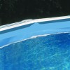 Liner per piscina ovale in acciaio Gre 700x320 h120