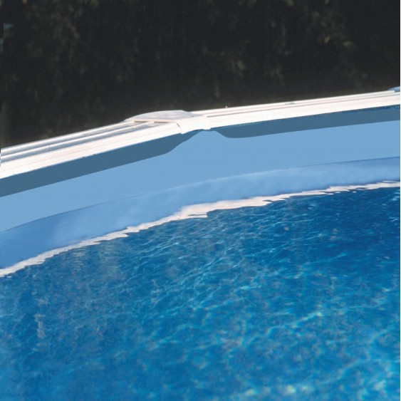 Liner Blu Overlap per piscine a forma di otto 625x375 H120 cm