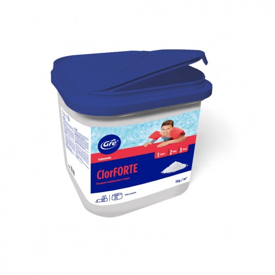 Cloro forte granulare Gre 3kg