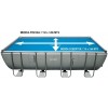 Telo di copertura isotermico per piscine rettangolare Intex 732x366 cm