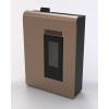 Stufa a pellet wifi salvaspazio Brionia bronzo da 11,61 Kw