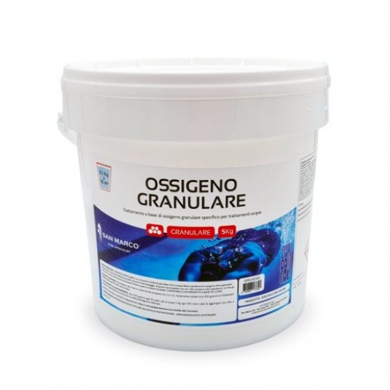 Ossigeno attivo granulare per piscine da 5 Kg San Marco