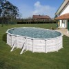 Piscina fuori terra in acciaio Groenlandia 610x375x132 cm