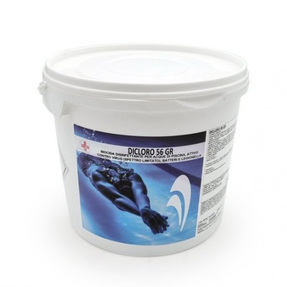 Cloro disinfettante per piscina shock granulare 10 kg PMC